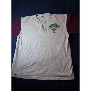 Vintage 80's Dr. Pepper Baseball Tee "Pepper Pastime"  Size‎ Large Cotton Deluxe